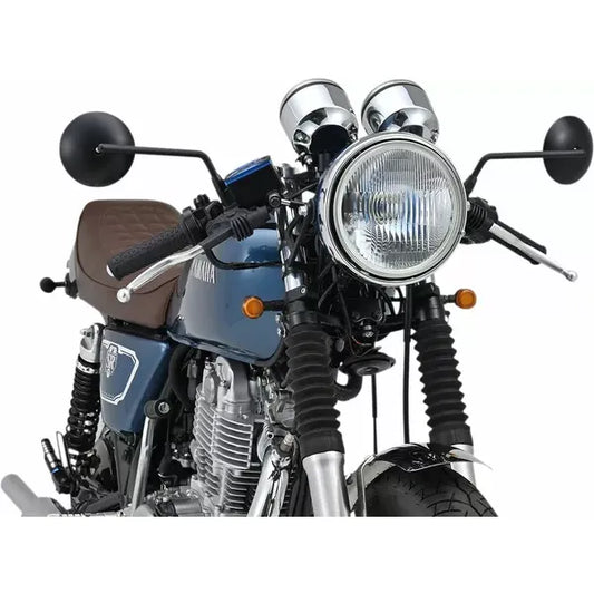 DAYTONA D-MIRROR-9 ROD STEEL PAIR