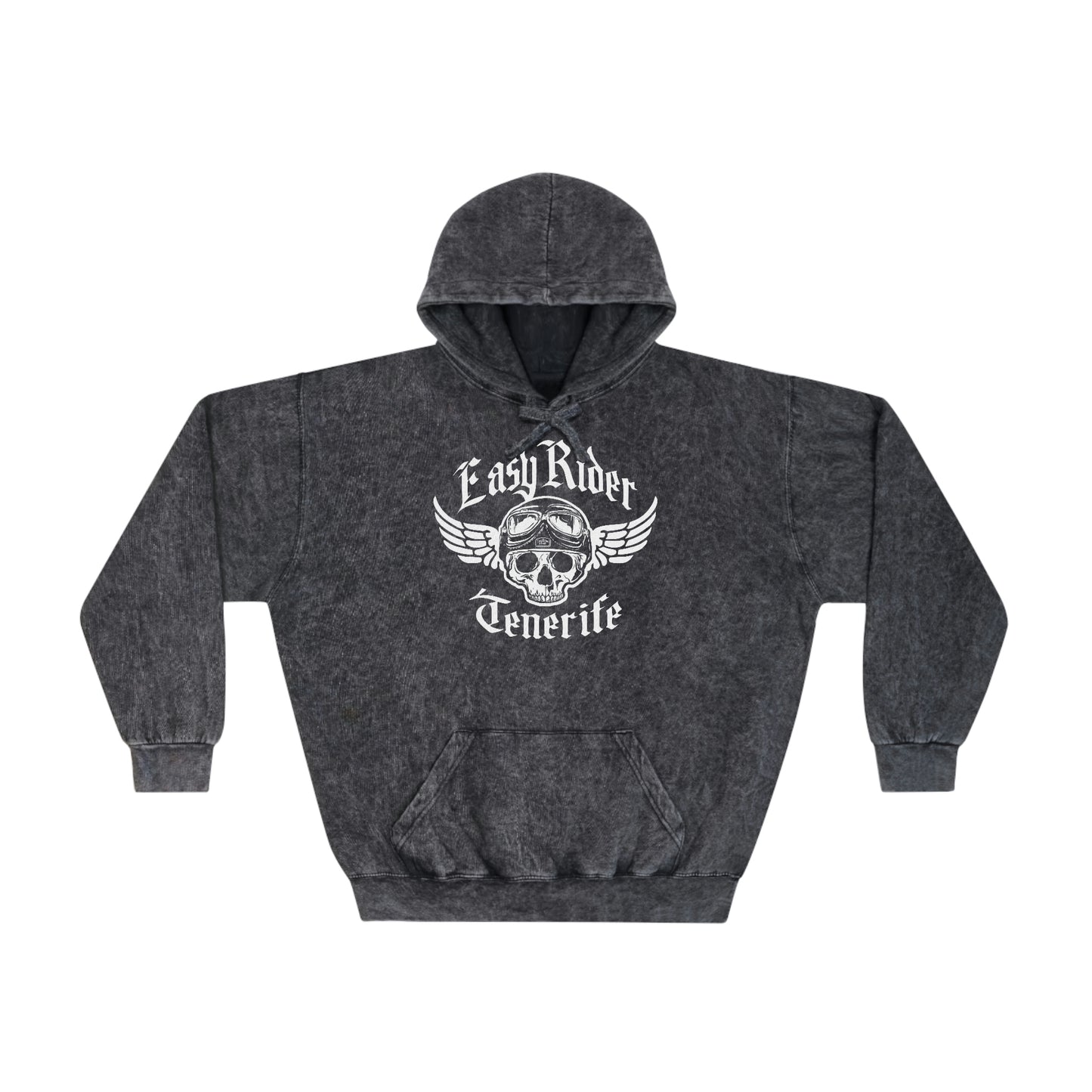 Easy Rider Tenerife  - Volcano Hunter -  Unisex Mineral Wash Hoodie