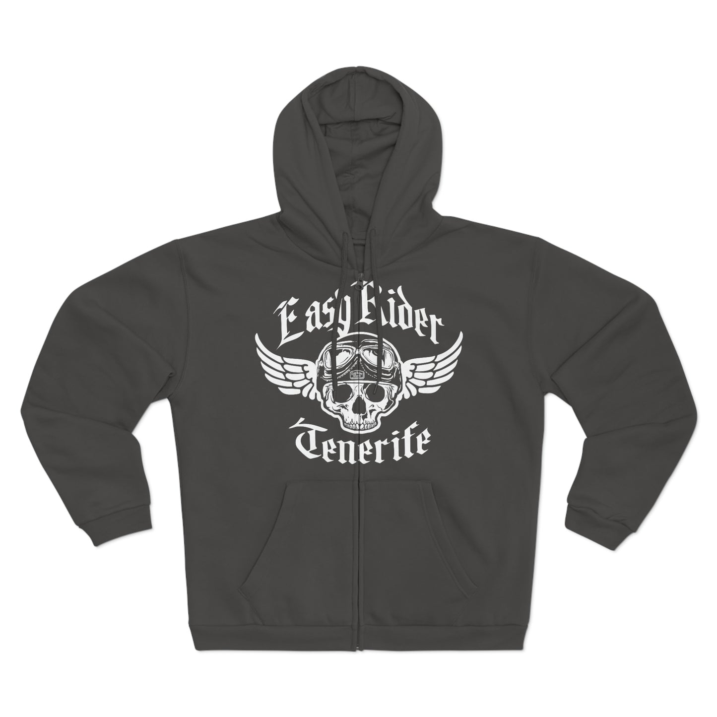 Easy Rider Tenerife - Unisex Hooded Zip Sweatshirt