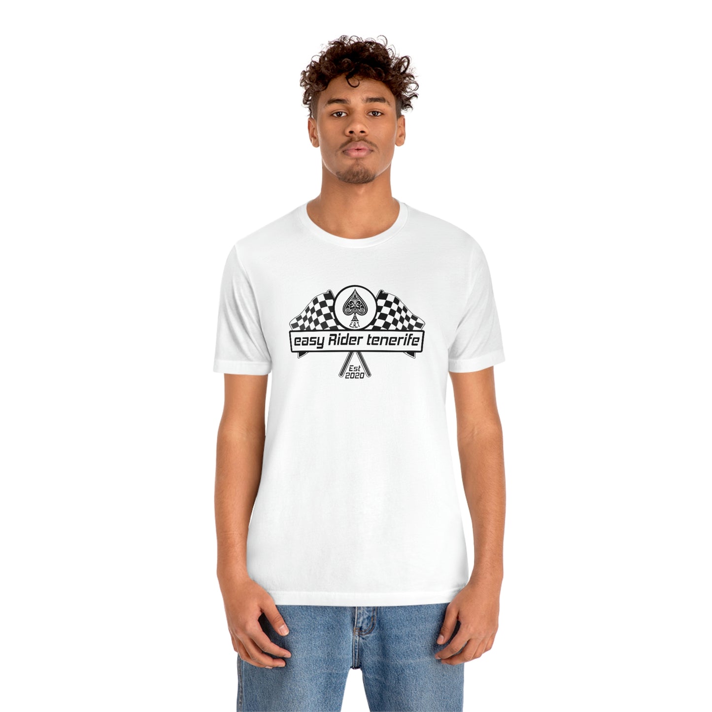 Easy Rider Tenerife Classic Logo Unisex Jersey Short Sleeve Tee