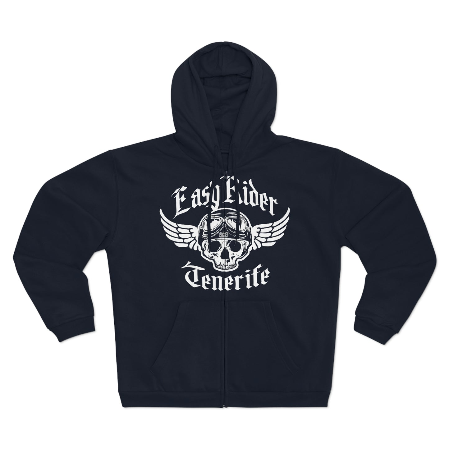 Easy Rider Tenerife - Unisex Hooded Zip Sweatshirt