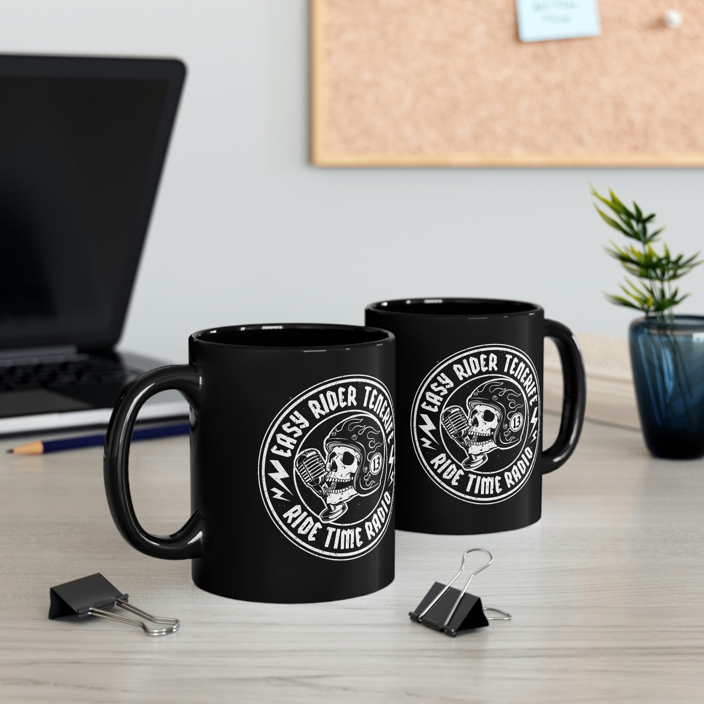 Ride Time Radio - 11oz Black Mug