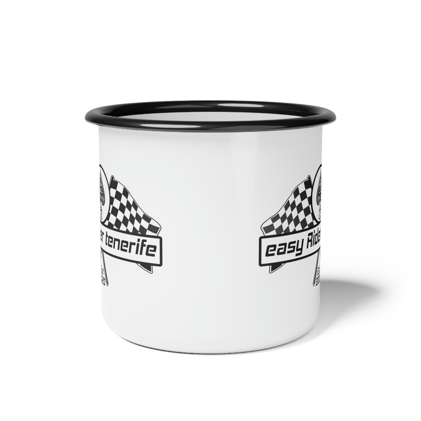 Easy Rider Tenerife Classic Logo Enamel Camp Cup